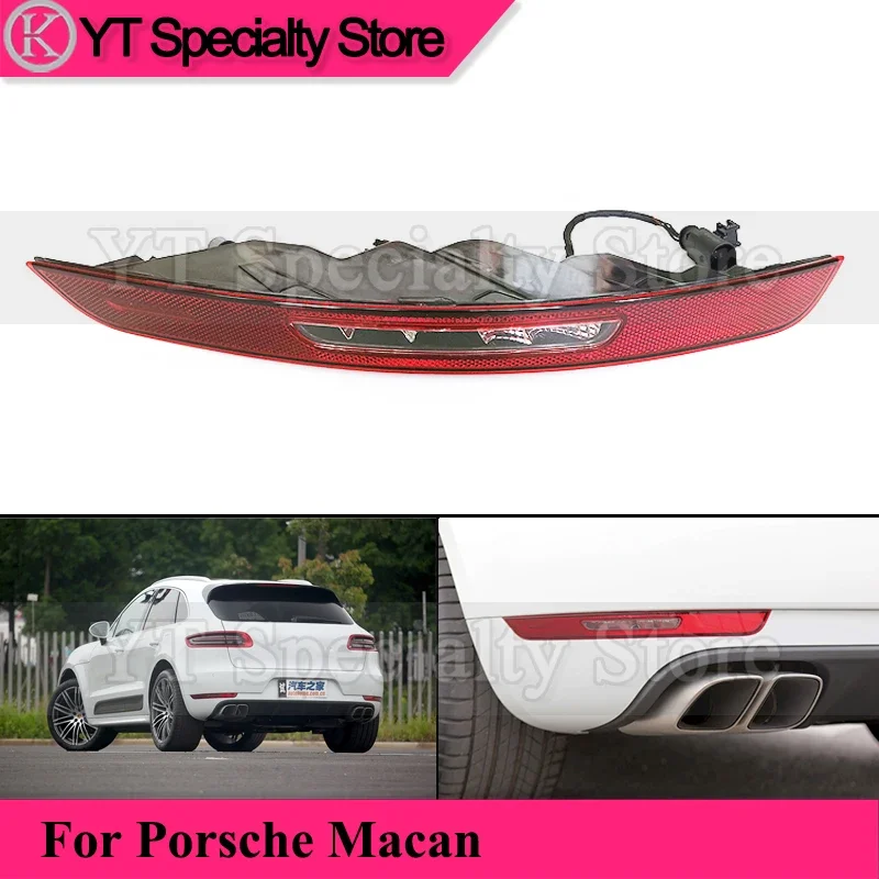 Kamshing Rear Bumper LED Foglight Fog Light For Porsche Macan 2014-2020 Reverse Light Foglamp Brake Light Fog Lamp
Kamshing Rear Bumper LED Foglight Fog Light For Porsche Macan 2014-2020 Reverse Light Foglamp Brake Light Fog Lamp
