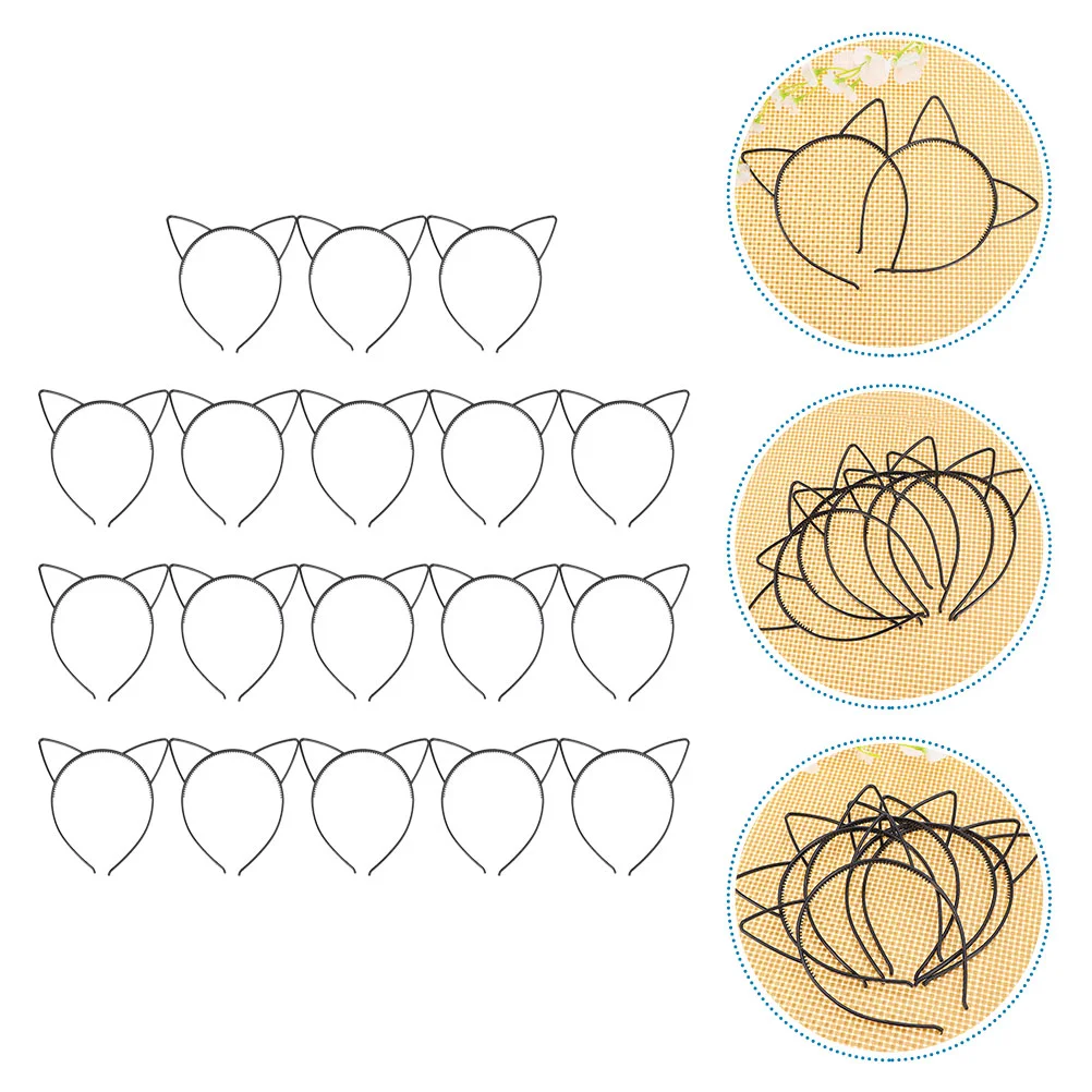 18 Pcs Black Cat Ear Headband Hair Accessories Accessory Night Light Faux Treats Favor Cosplay Hairbands Artificial Child
18 Pcs Black Cat Ear Headband Hair Accessories Accessory Night Light Faux Treats Favor Cosplay Hairbands Artificial Child