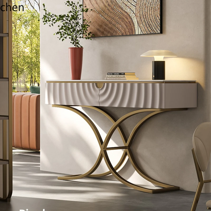 HXL light luxury marble home entrance cabinet household living room Italian simple high-end storage cabinet
HXL light luxury marble home entrance cabinet household living room Italian simple high-end storage cabinet