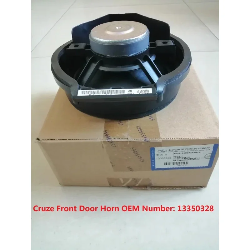 For Chevrolet Cruze, the Front and Rear Doors are Equipped with Original Radio tweeter,OEM:13350328;22889823;23260861;26681181 
For Chevrolet Cruze, the Front and Rear Doors are Equipped with Original Radio tweeter,OEM:13350328;22889823;23260861;26681181