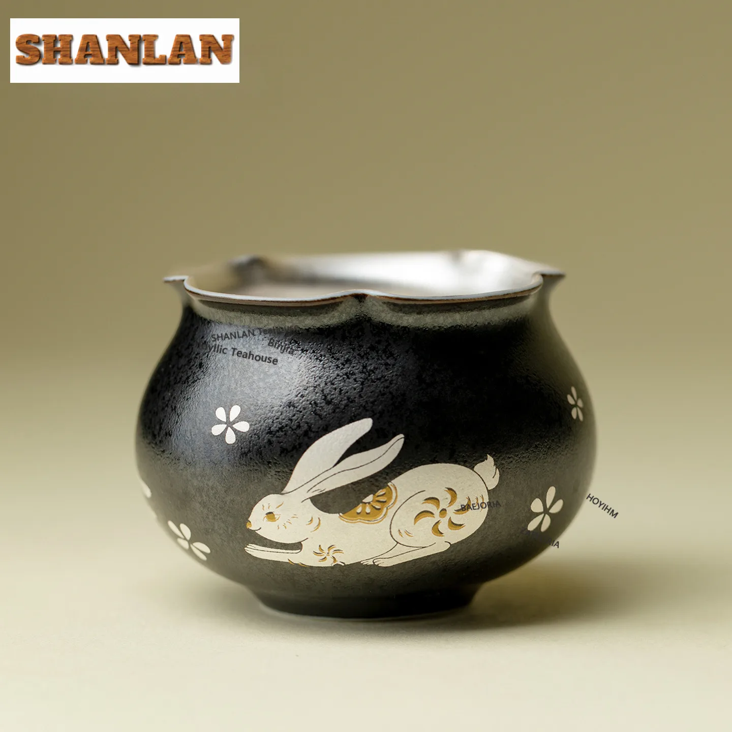 55ml Ink Shadow Rabbit Leap Silver-plated Teacup Aesthetic Tea Bowl Single Cups Tea-tasting Smelling Cup Chazhan Master Cups Cha
55ml Ink Shadow Rabbit Leap Silver-plated Teacup Aesthetic Tea Bowl Single Cups Tea-tasting Smelling Cup Chazhan Master Cups Cha