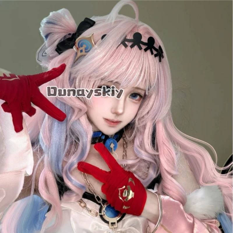 KS*4Denia Jirai Kei Y2K Kawaii Long Curly Hair Fashion Pink And Blue Gradient Synthetic Hair Halloween Cosplay Wuthering Waves
KS*4Denia Jirai Kei Y2K Kawaii Long Curly Hair Fashion Pink And Blue Gradient Synthetic Hair Halloween Cosplay Wuthering Waves