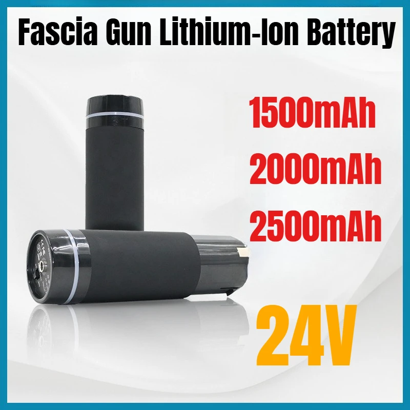 24V 2500mAh upgraded rechargeable lithium-ion battery, suitable for the batteries of fascia guns and massage guns.
24V 2500mAh upgraded rechargeable lithium-ion battery, suitable for the batteries of fascia guns and massage guns.