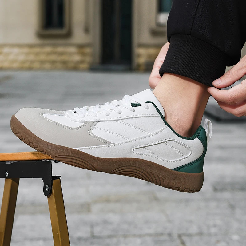 Men's Lace-Up Lightweight Comfortable Leather Patched Casual Sport Shoes for Daily Office Wide Palm Stylish Footwear
Men's Lace-Up Lightweight Comfortable Leather Patched Casual Sport Shoes for Daily Office Wide Palm Stylish Footwear