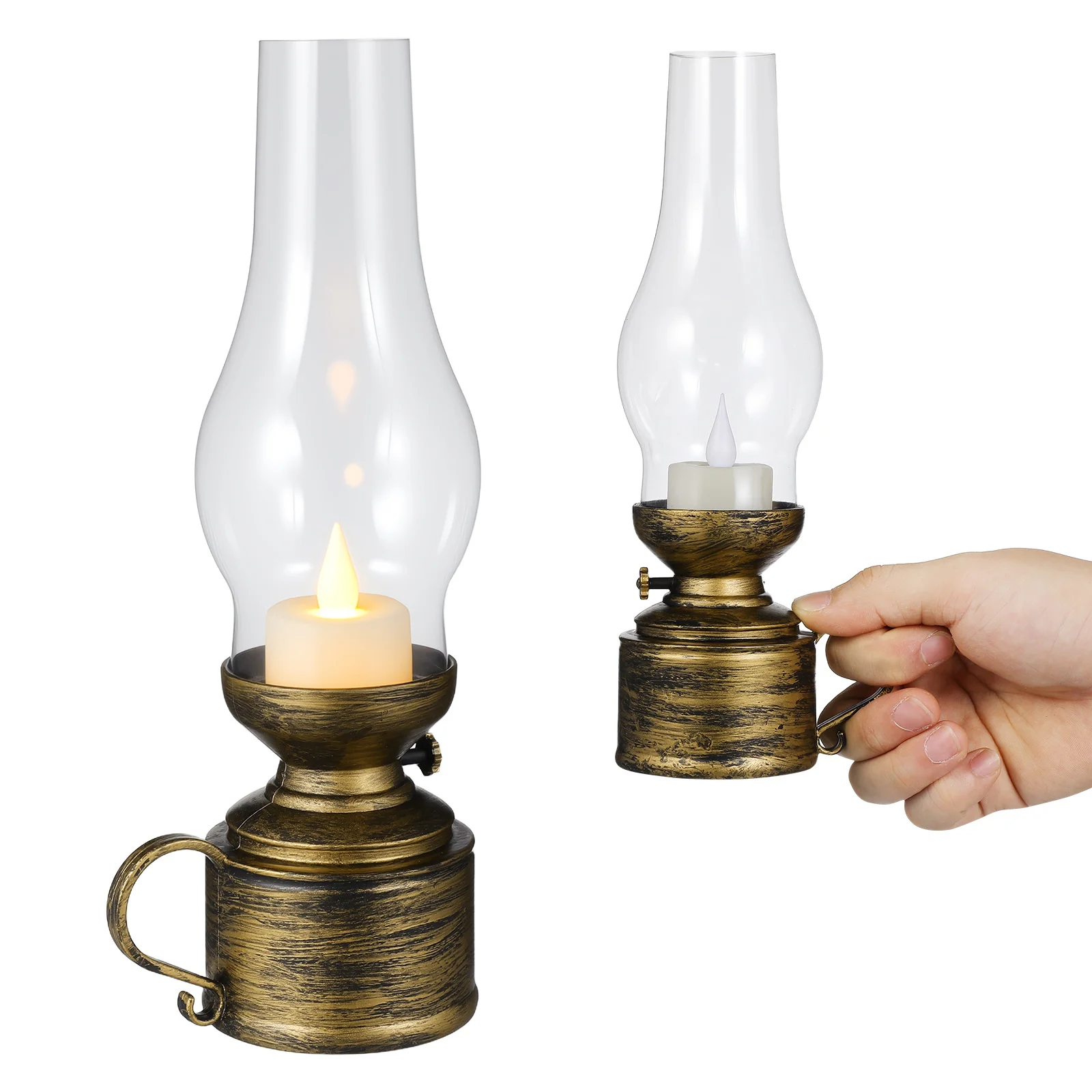 2pcs Vintage Lamp Led Flameless Table Lamp Operated For Home Decor Indoor Use Camping Party Decoration Desktop
2pcs Vintage Lamp Led Flameless Table Lamp Operated For Home Decor Indoor Use Camping Party Decoration Desktop