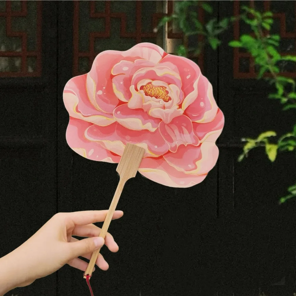 3PCS Creative Retro Peony Fan Flower Shaped Elegant Flower Fan Traditional PVC Dance Fan Dance Performance
3PCS Creative Retro Peony Fan Flower Shaped Elegant Flower Fan Traditional PVC Dance Fan Dance Performance