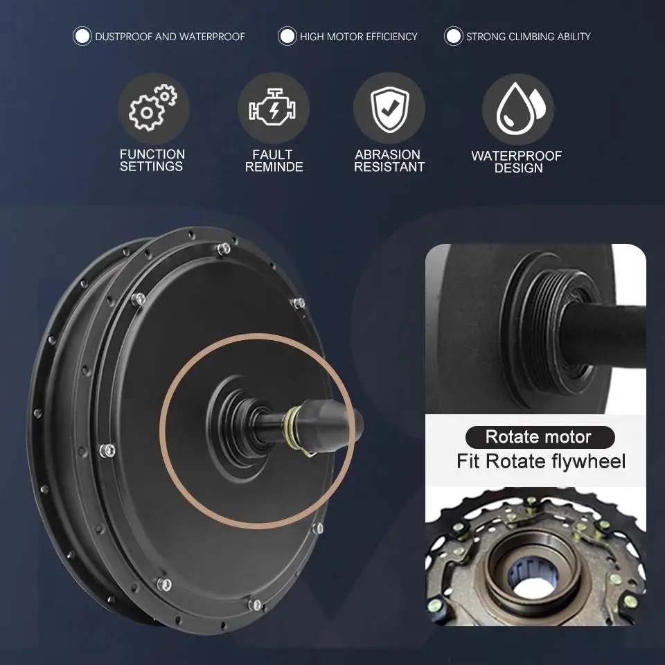 New Upgrade MTX39 48V52V 2000W E-Bike Conversion Parts Brushelss Gearless Motor Wheel For Electric Bicycle Mountain Bike
New Upgrade MTX39 48V52V 2000W E-Bike Conversion Parts Brushelss Gearless Motor Wheel For Electric Bicycle Mountain Bike