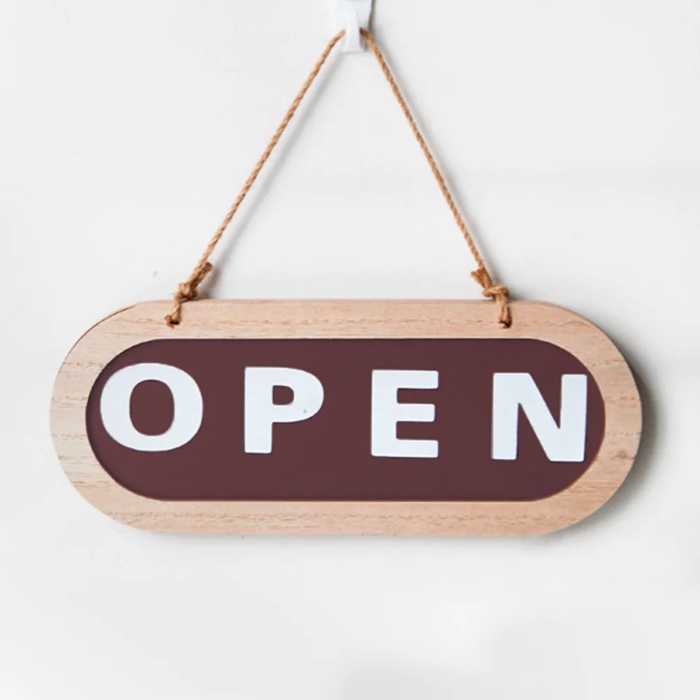 07pcs Retro Wooden Double-Sided Open Closed Business Hanging Door Decor For Shop Cafe Hotel Sturdy Store Sign Wood Door
07pcs Retro Wooden Double-Sided Open Closed Business Hanging Door Decor For Shop Cafe Hotel Sturdy Store Sign Wood Door