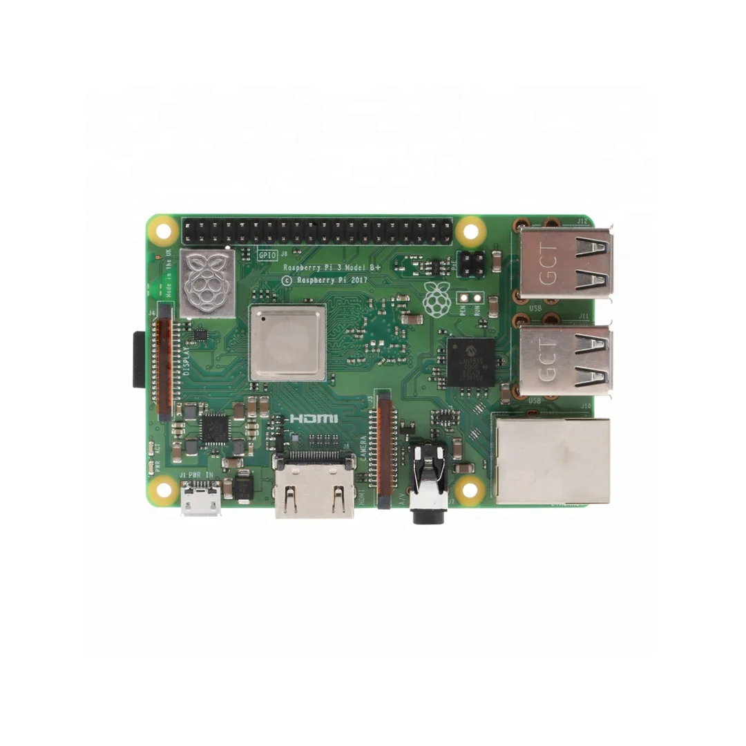 Stock Original Newest Original Raspberry Pi 3B+ B Plus 1.4GHz Module with Wifi wireless integrated circuit
Stock Original Newest Original Raspberry Pi 3B+ B Plus 1.4GHz Module with Wifi wireless integrated circuit