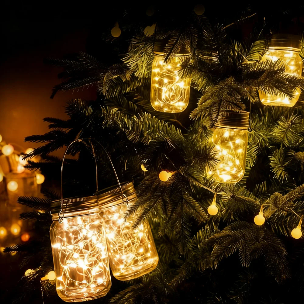 Led Copper Wire Solar Power Mason Jar Lid Lights Waterproof Fairy Light bottle lights Garland DIY Christmas Wedding bar Decor
Led Copper Wire Solar Power Mason Jar Lid Lights Waterproof Fairy Light bottle lights Garland DIY Christmas Wedding bar Decor