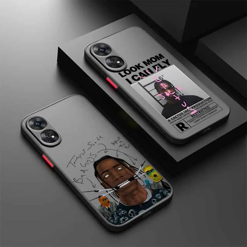 Luxury Travis Scott For OPPO Reno 14 13F 13 8T 8Z 8 7Z 7 6Z 6 5 4 Pro Plus Lite Frosted Translucent Soft Phone Case
Luxury Travis Scott For OPPO Reno 14 13F 13 8T 8Z 8 7Z 7 6Z 6 5 4 Pro Plus Lite Frosted Translucent Soft Phone Case