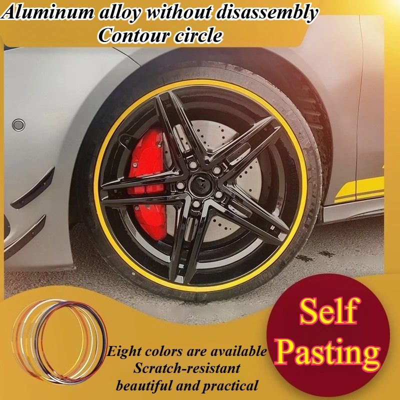 Universal Fit Alloy Wheel Rim Protector Guard Strip Self-Adhesive No Glue Needed Anti Scratch Protection for Car SUV Van Styling
Universal Fit Alloy Wheel Rim Protector Guard Strip Self-Adhesive No Glue Needed Anti Scratch Protection for Car SUV Van Styling