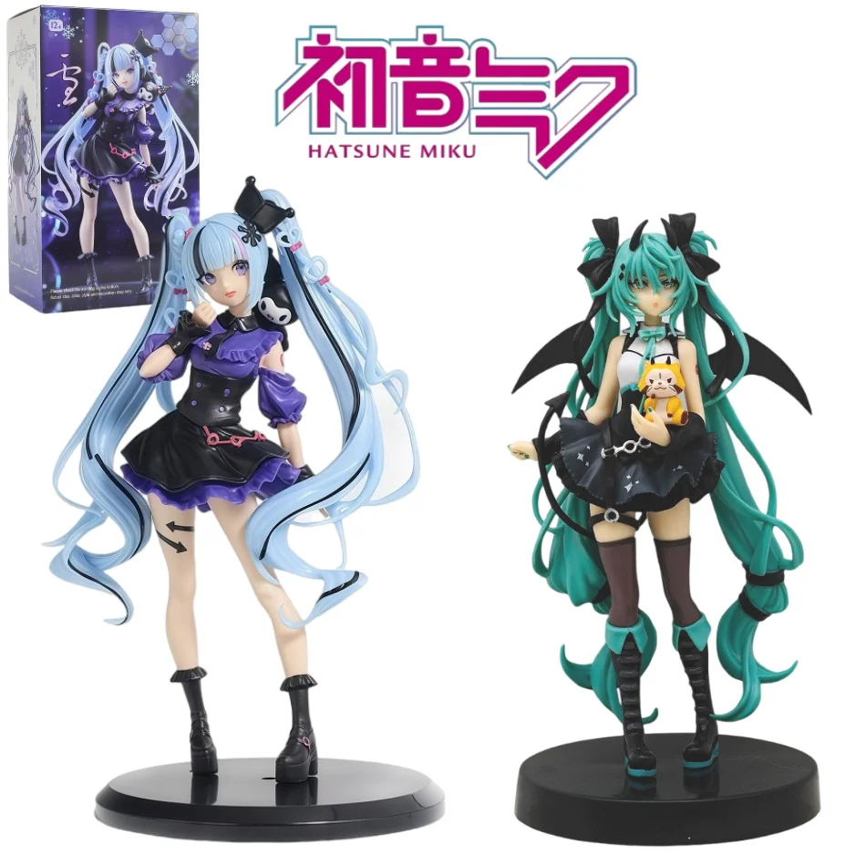 Hot 19/21CM Anime Hatsune Miku X Kuromi Figure Anime Peripheral Collectible Models Decorative Decorations Children Kawaii Gift
Hot 19/21CM Anime Hatsune Miku X Kuromi Figure Anime Peripheral Collectible Models Decorative Decorations Children Kawaii Gift