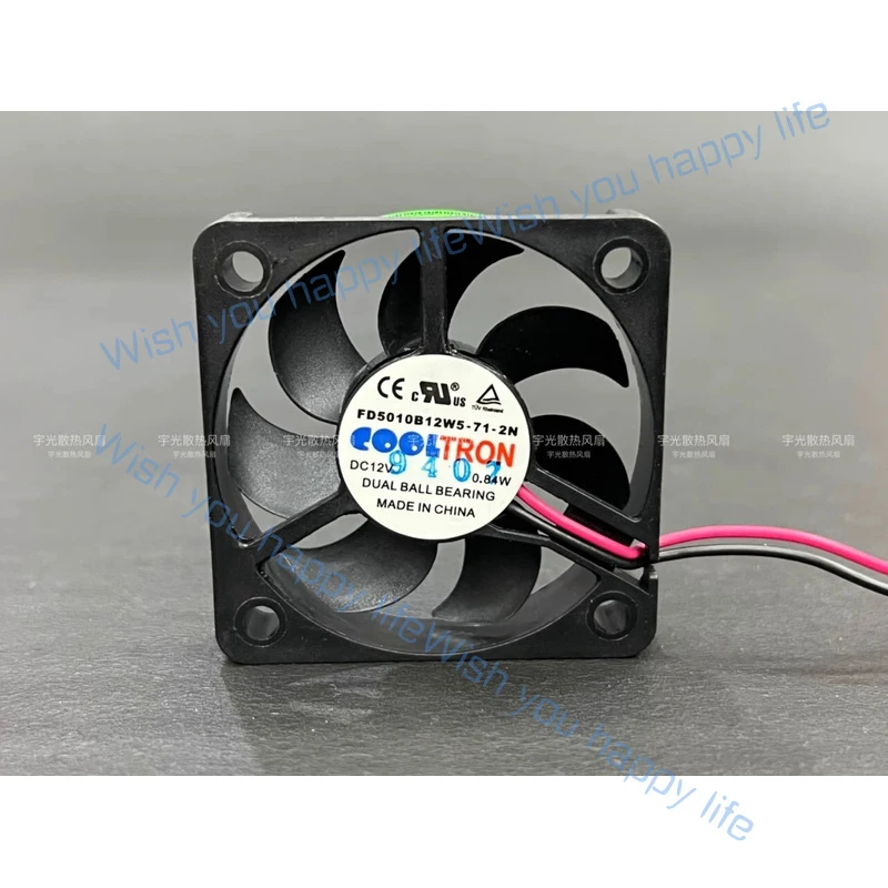 L... 1PCS for FD5010B12W5-71-2H 5010 12V 0.84W 2-Wire Silent Cooling Fan
L... 1PCS for FD5010B12W5-71-2H 5010 12V 0.84W 2-Wire Silent Cooling Fan