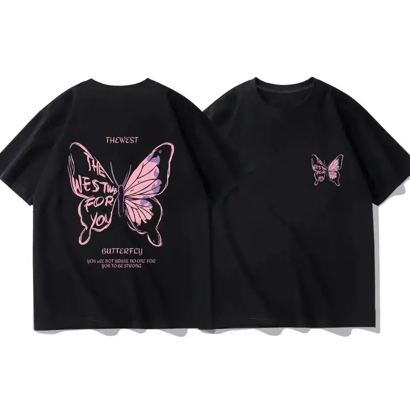 factory custom butterfly casual women camisas y2k clothes t shirt y2k tops tees
factory custom butterfly casual women camisas y2k clothes t shirt y2k tops tees