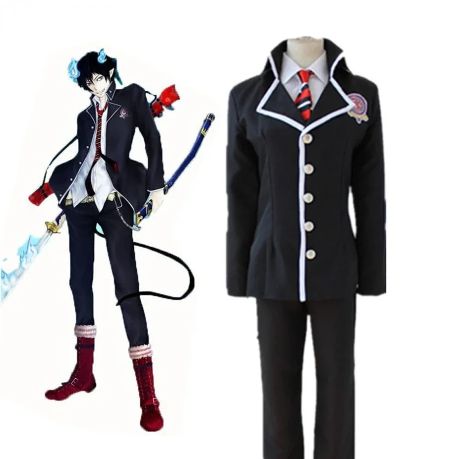 COSZTHKP Ao No Exorcist Blue Exorcist Okumura Rin Okumura Yukio Cosplay Costume Full Set School Uniform ( Jacket + Pants + Tie )
COSZTHKP Ao No Exorcist Blue Exorcist Okumura Rin Okumura Yukio Cosplay Costume Full Set School Uniform ( Jacket + Pants + Tie )