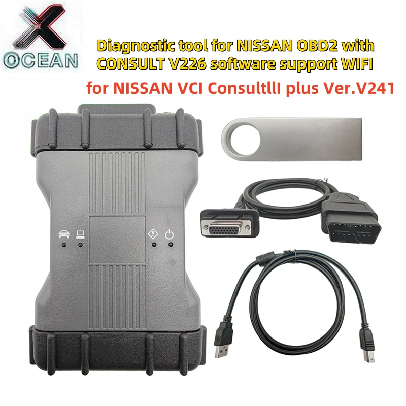 Новейший автоматический сканер V241 Nissan VCI WIFI OBD2 поддерживает Nissan Infiniti Can Line Post 2005, автоматические диагностические инструменты 
Новейший автоматический сканер V241 Nissan VCI WIFI OBD2 поддерживает Nissan Infiniti Can Line Post 2005, автоматические диагностические инструменты