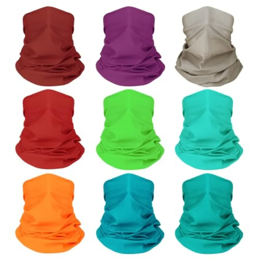 Breathable Neck Gaiter Face Scarf Mask for Men Women Hiking, Cycling, Sports, Fishing, Sun UV Protection Bandana
Breathable Neck Gaiter Face Scarf Mask for Men Women Hiking, Cycling, Sports, Fishing, Sun UV Protection Bandana