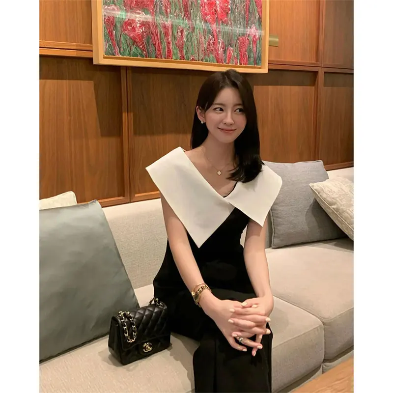 Ele Ladylike Sle East Gate 25 Summer Color Blo Big Collar Waist Cinched Slim Fit Svel irt for Women
Ele Ladylike Sle East Gate 25 Summer Color Blo Big Collar Waist Cinched Slim Fit Svel irt for Women