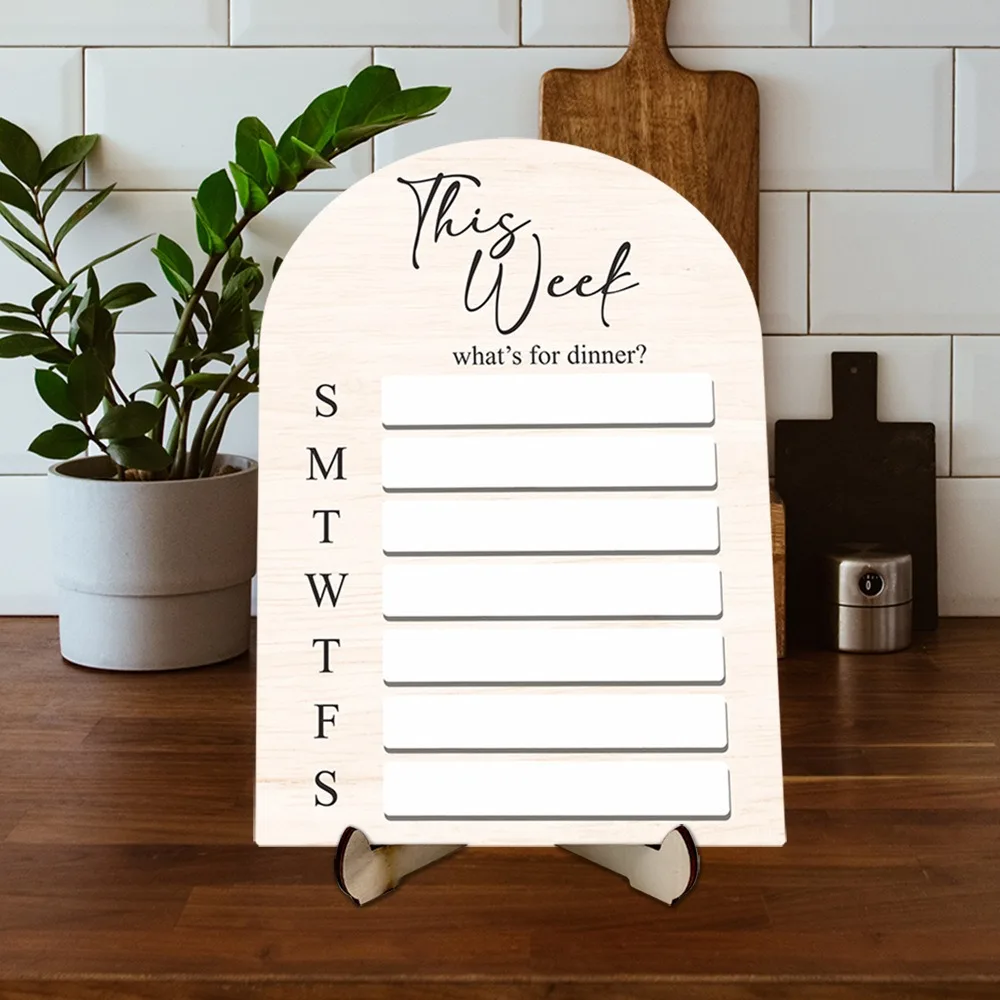 Practical Magnetic Fridge Meal Planner Wood with Pen Food Planning Board Weekly Food Menu Board Home
Practical Magnetic Fridge Meal Planner Wood with Pen Food Planning Board Weekly Food Menu Board Home
