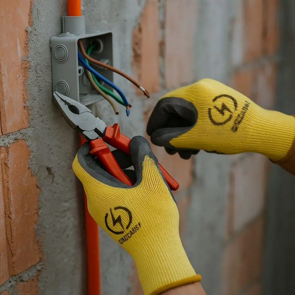 Mittens 400V Electrician Work Gloves Flexible Wear-resistant Insulating Gloves Nonslip Protective Gloves Low Voltage 400v
Mittens 400V Electrician Work Gloves Flexible Wear-resistant Insulating Gloves Nonslip Protective Gloves Low Voltage 400v