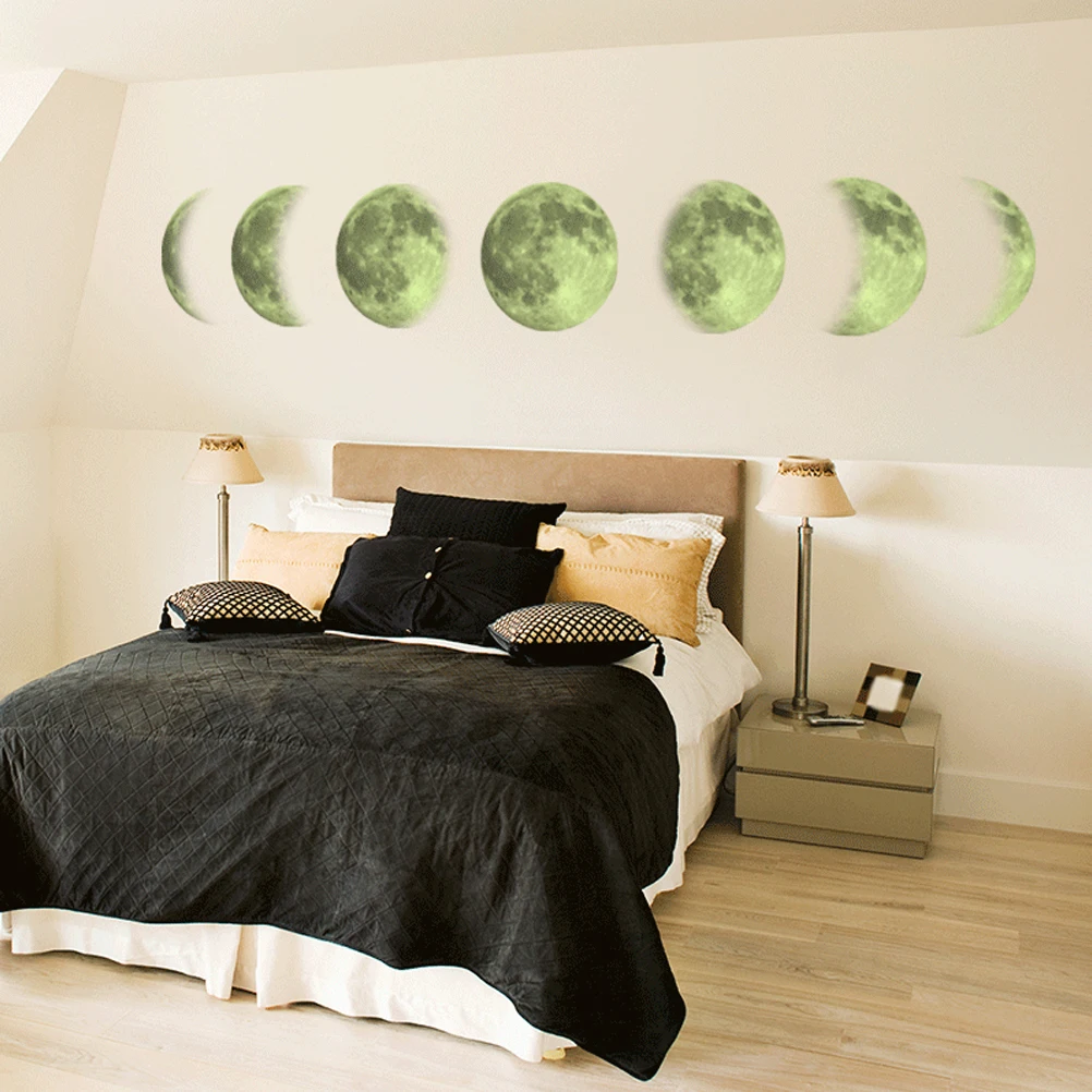 1Set Luminous Moon Wall Sticker Fluorescent Phase Diagram Glow in Dark Decal for Ceiling Mirror Decor Luminous Wall Sticker
1Set Luminous Moon Wall Sticker Fluorescent Phase Diagram Glow in Dark Decal for Ceiling Mirror Decor Luminous Wall Sticker