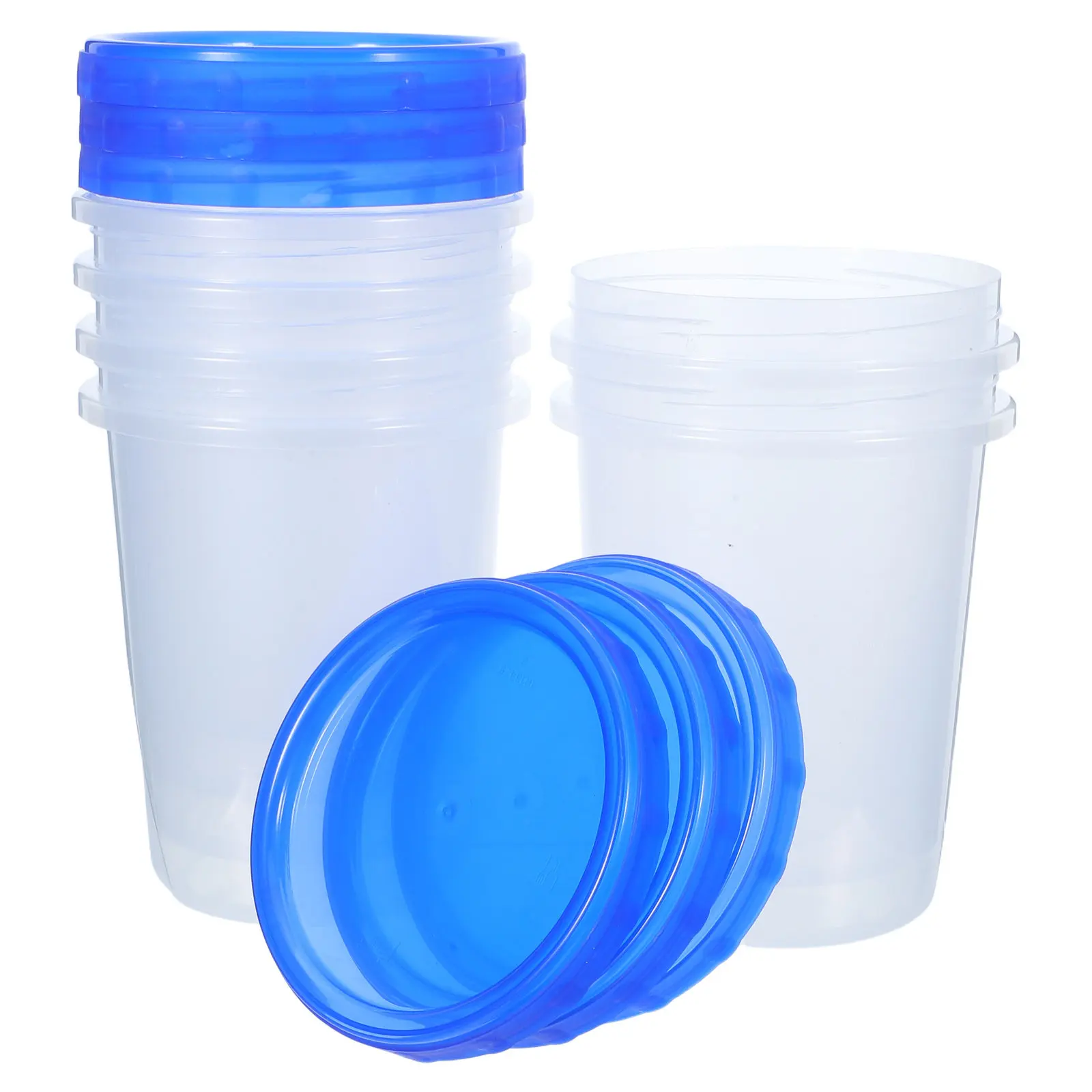 6Pcs Airtight Food Storage Containers Round Plastic Fruit Vegetable Saver Clear Lids Fridge Organizer Microwave Dishwasher Safe
6Pcs Airtight Food Storage Containers Round Plastic Fruit Vegetable Saver Clear Lids Fridge Organizer Microwave Dishwasher Safe