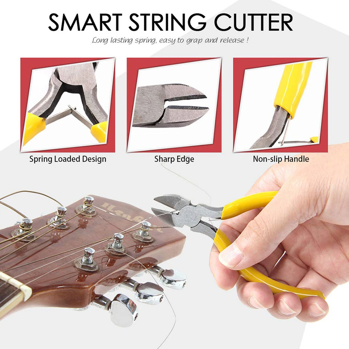 26-In-1 Tools Stringed Kit Guitar String Tool Tuning Pegs Measuring Guitar Maintenance Cleaning String Changing
26-In-1 Tools Stringed Kit Guitar String Tool Tuning Pegs Measuring Guitar Maintenance Cleaning String Changing