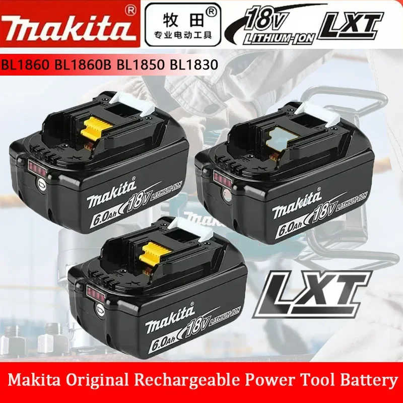 100% Original Makita Rechargeable Battery for Makita BL1830B BL1850B BL1850 BL1840 BL1860 BL1815 Replacement Lithium Battery
100% Original Makita Rechargeable Battery for Makita BL1830B BL1850B BL1850 BL1840 BL1860 BL1815 Replacement Lithium Battery