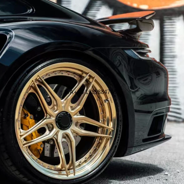 Customized Forged 2 Piece Silver Star Design 19 20 21 22 Inch 5 Holes Chrome Gold 5x114.3 Racing Car Wheel Rims for Ford Mustang
Customized Forged 2 Piece Silver Star Design 19 20 21 22 Inch 5 Holes Chrome Gold 5x114.3 Racing Car Wheel Rims for Ford Mustang