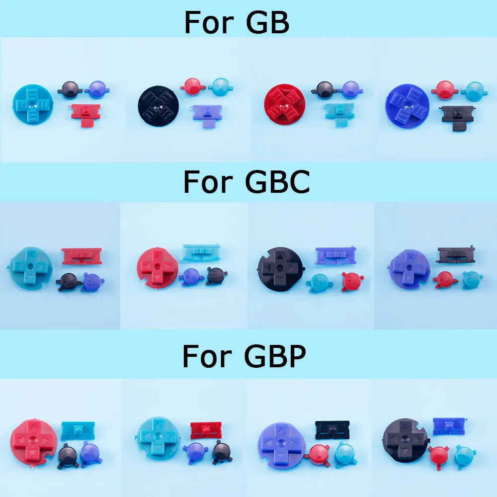 1set Colorful Replacement Buttons Set D-Pad A B Buttons For Gameboy GB GBC GBP Game replacement Button Kit DIY Color
1set Colorful Replacement Buttons Set D-Pad A B Buttons For Gameboy GB GBC GBP Game replacement Button Kit DIY Color