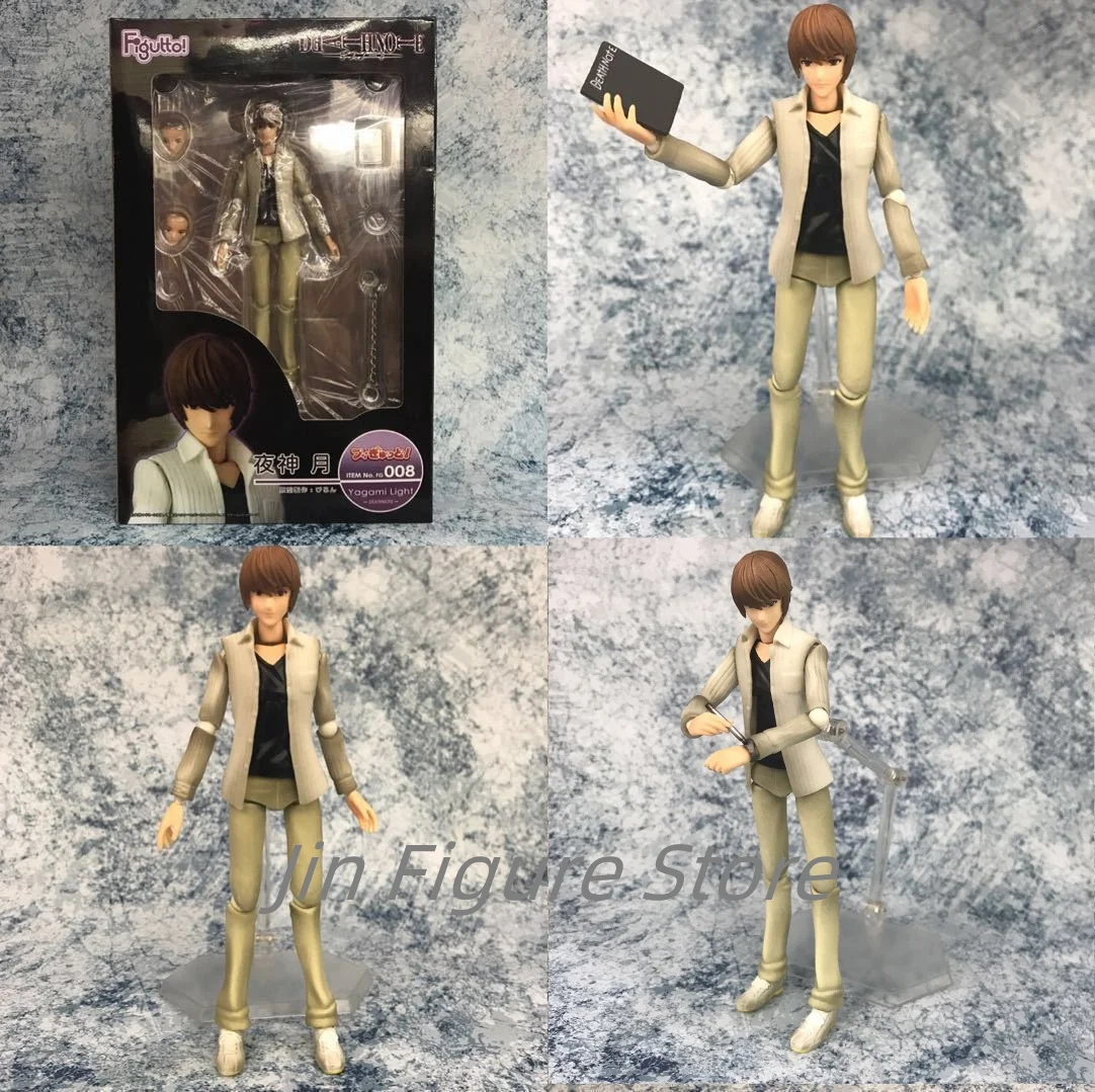 NEW Hot 16cm Death Note Yagami Light Movable Action Figure Toys Collector Christmas Gift Doll
NEW Hot 16cm Death Note Yagami Light Movable Action Figure Toys Collector Christmas Gift Doll