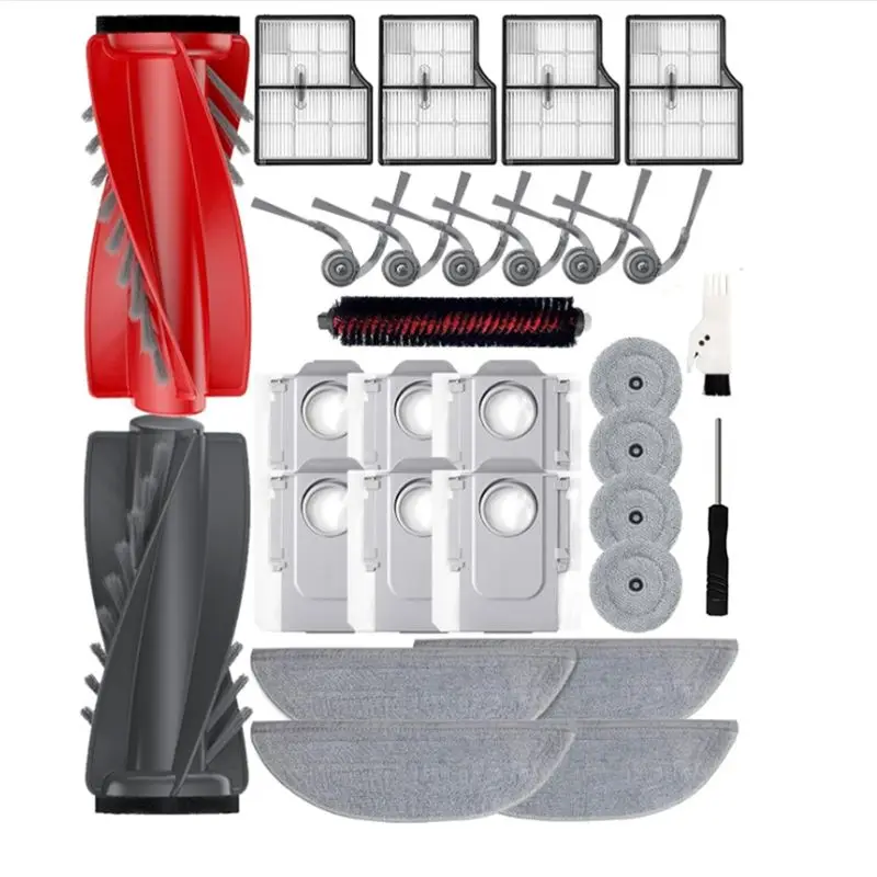 A38T-Roller Brushes, Filters, Mop Pads& Dust Bags Replacement Kit- For Roborock Saros 10/G30-Accessory Set
A38T-Roller Brushes, Filters, Mop Pads& Dust Bags Replacement Kit- For Roborock Saros 10/G30-Accessory Set