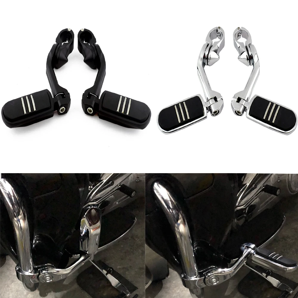 Nilight 1-1/4" Highway Pegs Long/Short Adjustable Footpeg for Harley Touring RoadKing Road Glide Electra Glide Sportster Softail
Nilight 1-1/4" Highway Pegs Long/Short Adjustable Footpeg for Harley Touring RoadKing Road Glide Electra Glide Sportster Softail