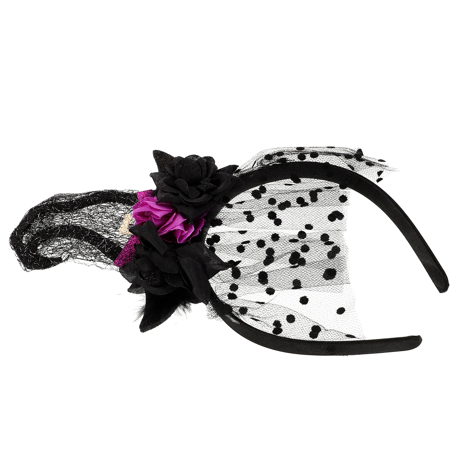 s Witch Headb Elegant Lace Design Halloween Costume Comfortable Fabric Versatile Occasions Unique Shape Matching Accessories
s Witch Headb Elegant Lace Design Halloween Costume Comfortable Fabric Versatile Occasions Unique Shape Matching Accessories