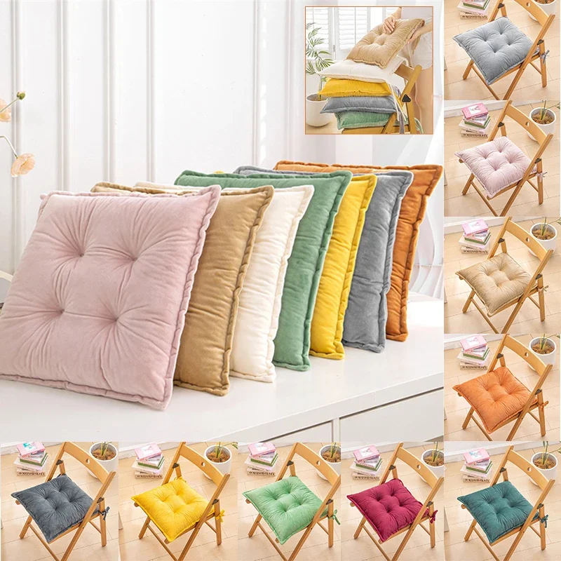 Solid color thickened cushion plush chair cushion square chair cushion student cushion winter home dining chair cushion
Solid color thickened cushion plush chair cushion square chair cushion student cushion winter home dining chair cushion