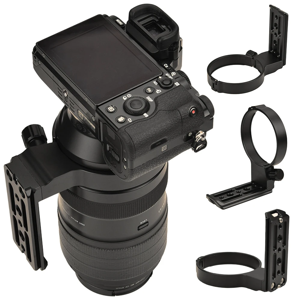 Lens Tripod Mount Ring with Arca Quick Release Plate Tripod Collar 1/4 & 3/8inch Screw Hole for Tamron A067S 50-400mm F4.5-6.3
Lens Tripod Mount Ring with Arca Quick Release Plate Tripod Collar 1/4 & 3/8inch Screw Hole for Tamron A067S 50-400mm F4.5-6.3