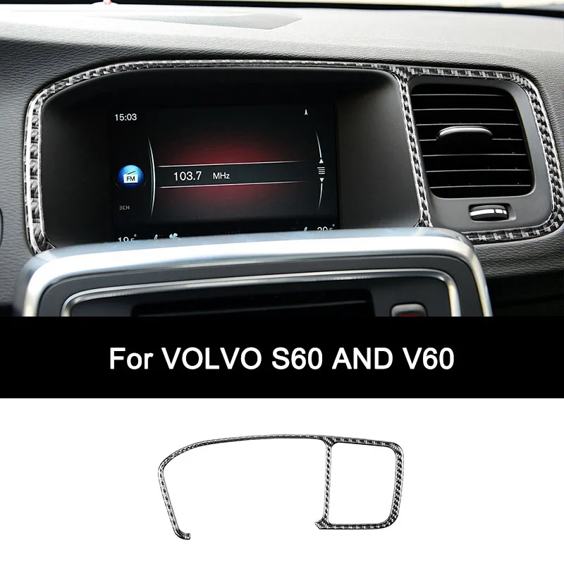 For VOLVO S60 and V60, Premium Carbon Fiber Car Navigation Vent Frame Interior Sticker Personalized Auto Accessories
For VOLVO S60 and V60, Premium Carbon Fiber Car Navigation Vent Frame Interior Sticker Personalized Auto Accessories