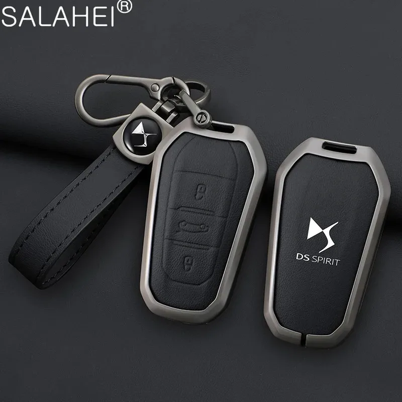 Car Style Key Case Cover Bag Alloy Leather Shell Bag For DS DS3 DS7 DS5 DS6 DS9 New Energy DS4 Dias Keyring Protector Accessory
Car Style Key Case Cover Bag Alloy Leather Shell Bag For DS DS3 DS7 DS5 DS6 DS9 New Energy DS4 Dias Keyring Protector Accessory