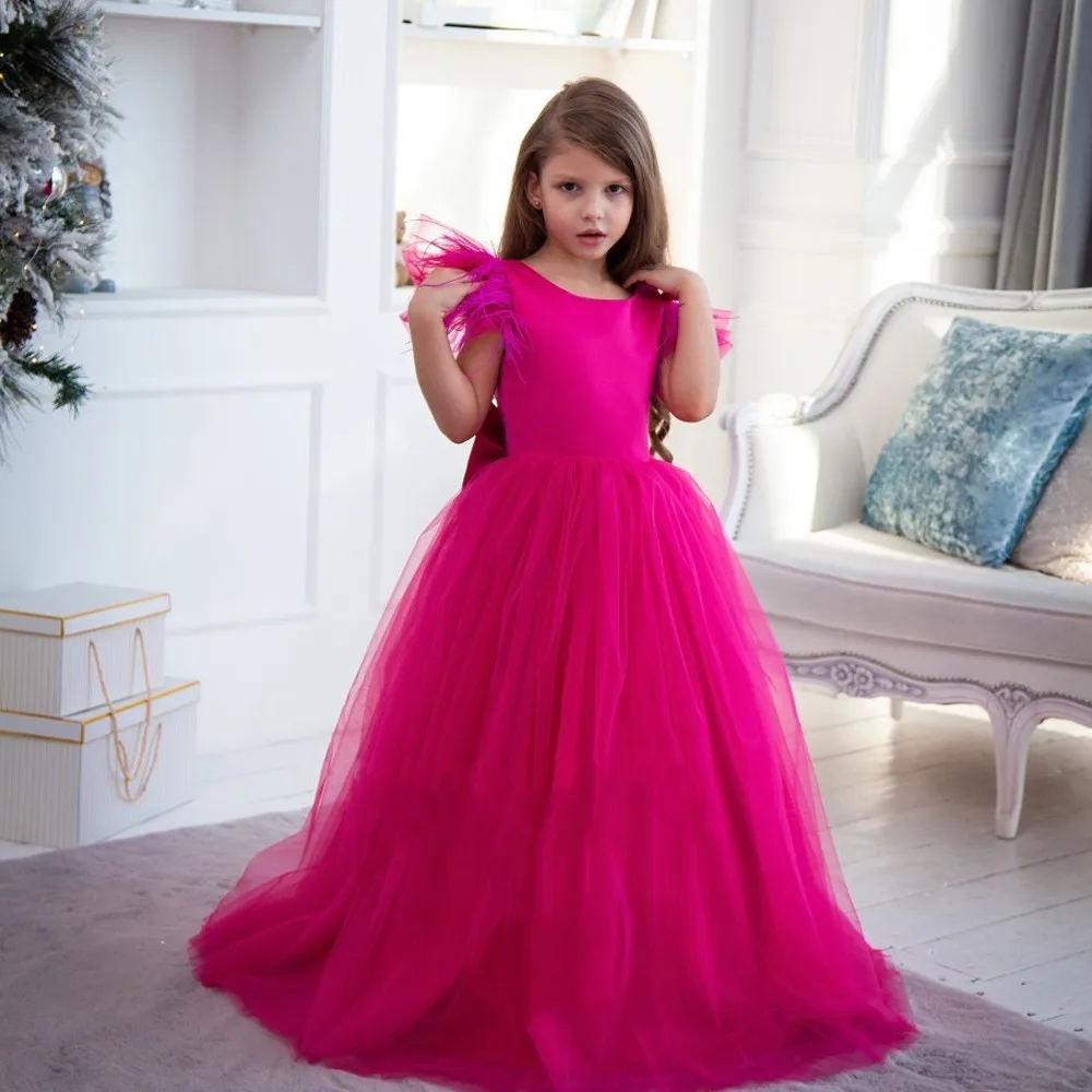 Red Lovely Simple Flower Girl Dress Wedding Prom Formal Attire Baby First Communion Party Dress Robe De Demoiselle
Red Lovely Simple Flower Girl Dress Wedding Prom Formal Attire Baby First Communion Party Dress Robe De Demoiselle