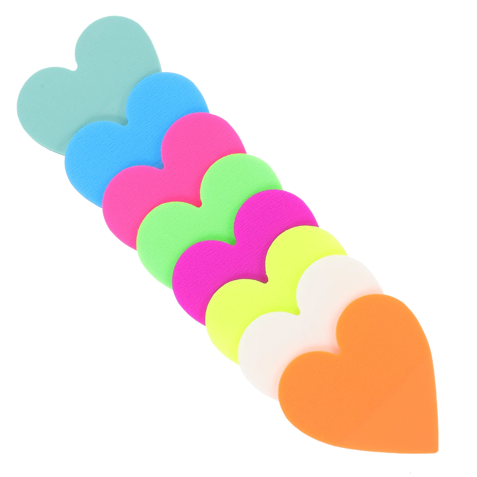 8 Pcs Heart Shaped Memo Pads Portable Fluorescent Colors School Office Home Use Daily Planner Stickers
8 Pcs Heart Shaped Memo Pads Portable Fluorescent Colors School Office Home Use Daily Planner Stickers
