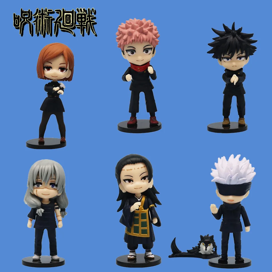 7 Pcs/Pack Jujutsu Kaisen Q Posket Figure Satoru Gojo Geto Suguru Yuji 9cm Figurine Anime Collection Dolls Ornaments
7 Pcs/Pack Jujutsu Kaisen Q Posket Figure Satoru Gojo Geto Suguru Yuji 9cm Figurine Anime Collection Dolls Ornaments