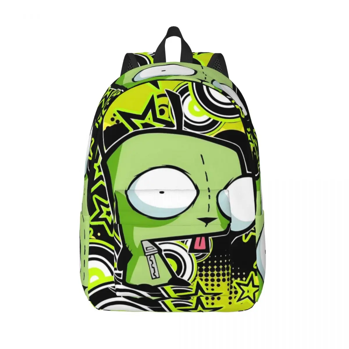 Invader Zim Cartoon Teenage Backpack Outdoor High School Business Daypack for Men Women Laptop Computer Canvas Bags
Invader Zim Cartoon Teenage Backpack Outdoor High School Business Daypack for Men Women Laptop Computer Canvas Bags