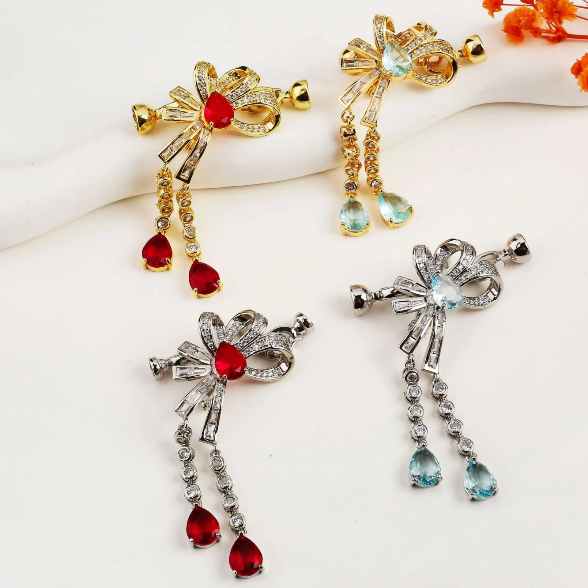 1 Piece Micro-set Zirconia Butterfly Jewelry Link Clasp DIY Bracelet Necklace Pearl Chain Sweater Chain Accessories Wholesales
1 Piece Micro-set Zirconia Butterfly Jewelry Link Clasp DIY Bracelet Necklace Pearl Chain Sweater Chain Accessories Wholesales