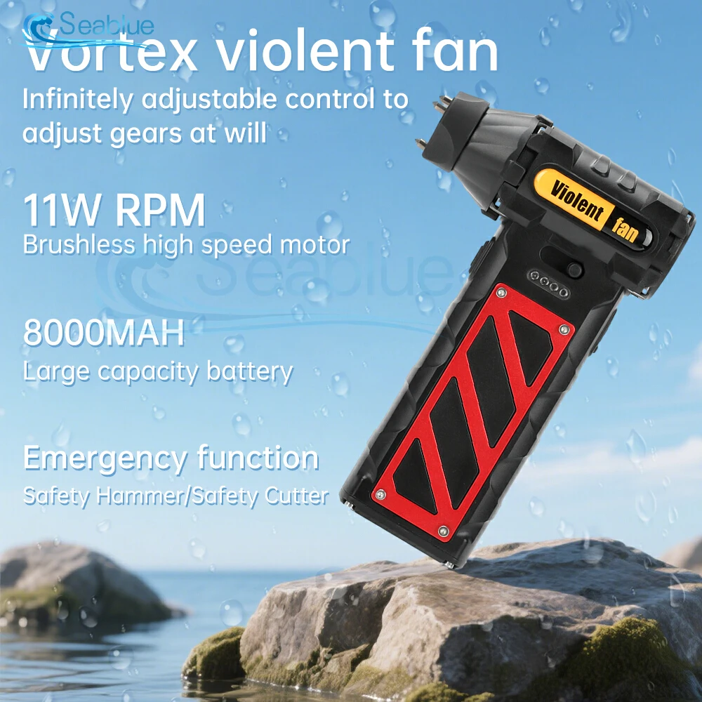 110000 RPM 8000mah Brushless Motor Electric Violent Blower Fan HighSpeed Turbo Violent Fan USB Rechargeable Powerful Dust Blower
110000 RPM 8000mah Brushless Motor Electric Violent Blower Fan HighSpeed Turbo Violent Fan USB Rechargeable Powerful Dust Blower