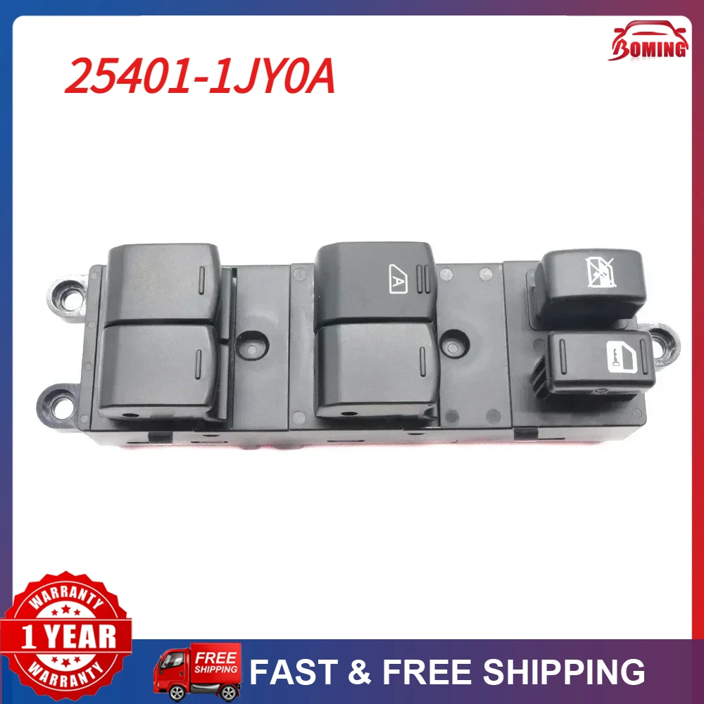 NEW Car Master Power Window Control Switch Button 254011JY0A 25401-EL30A For Nissan Tiida Rogue Versa Pathfinder Teana 16+3 Pins
NEW Car Master Power Window Control Switch Button 254011JY0A 25401-EL30A For Nissan Tiida Rogue Versa Pathfinder Teana 16+3 Pins