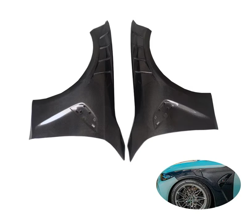 Modification 2021+ Exterior Accessories G80 Pre-preg Carbon Fiber Side Fenders For M3 G80 Mud Guards
Modification 2021+ Exterior Accessories G80 Pre-preg Carbon Fiber Side Fenders For M3 G80 Mud Guards