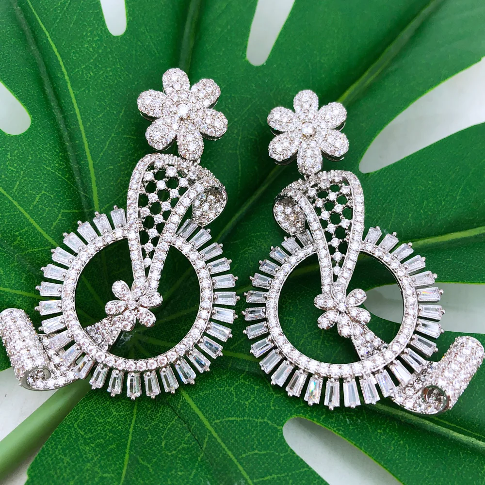 Missvikki Women Wedding Party CZ Golden Hollow Engraving Dubai Bridal Earrings Fashion Jewelry Luxury Vintage Big Earrings
Missvikki Women Wedding Party CZ Golden Hollow Engraving Dubai Bridal Earrings Fashion Jewelry Luxury Vintage Big Earrings