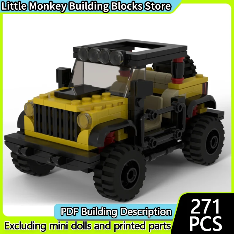 Модель гоночного автомобиля MOC, конструктор из строительных блоков, внедорожник для города, модульная технология, детские праздничные подарки, игрушки для сборки, набор
Модель гоночного автомобиля MOC, конструктор из строительных блоков, внедорожник для города, модульная технология, детские праздничные подарки, игрушки для сборки, набор