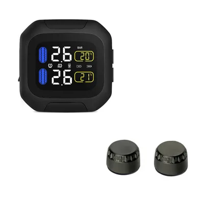 Motorcycle TPMS Moto Tire Pressure Monitor System 2 External Sensors Car Speed Projector Alarm Autobike Tool Alarma
Motorcycle TPMS Moto Tire Pressure Monitor System 2 External Sensors Car Speed Projector Alarm Autobike Tool Alarma